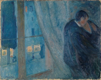 The Kiss, 1892. Found in the collection of Nasjonalmuseet for Kunst, Arkitektur og Design, Oslo.