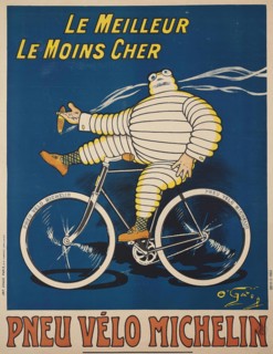 Pneu Vélo Michelin, 1912. Private Collection.