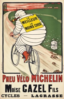 Pneu Vélo Michelin, 1913. Private Collection.