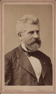 Portrait of the cellist and composer Georg Goltermann (1824-1898), c. 1880. Private Collection.
