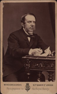 Portrait of the composer Michael William Balfe (1808-1870). Private Collection.