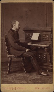 Portrait of the librettist and composer Franz Friedrich Richard Genée (1823-1895), ca 1880-1885. Private Collection.