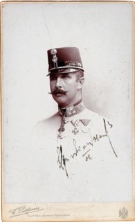Archduke Franz Ferdinand of Austria, 1902. Private Collection.