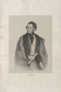 Portrait of the composer and conductor Gottfried von Preyer (1807-1901), 1845. Private Collection.