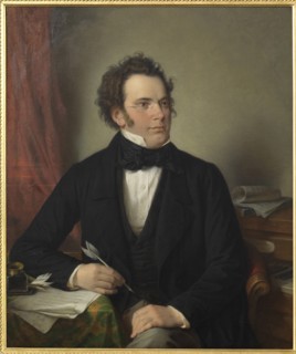 Portrait of Franz Schubert (1797-1828), 1875. Found in the collection of Vienna Museum.