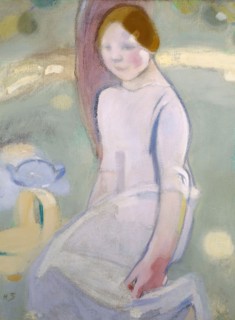 Under the Linden, 1911. Found in the collection of Ateneum, Helsinki.