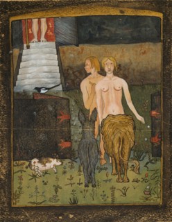 Adam and Eve, c.1895. Found in the collection of Ateneum, Helsinki.