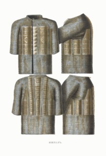 Mail and plate armour. From the Antiquities of the Russian State, 1849-1853. Private Collection.