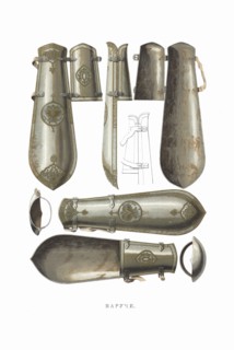 Vambraces. From the Antiquities of the Russian State, 1849-1853. Private Collection.