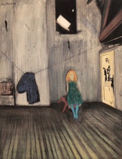 Toute seule (Alone), 1909. Found in the collection of Museum Dhondt-Dhaenens, Deurle.