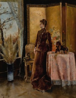 The snow. Private Collection.