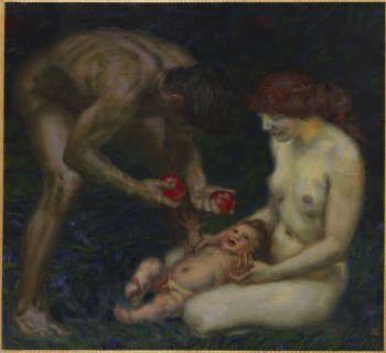 Adam and Eve (The Family), 1912. Private Collection.