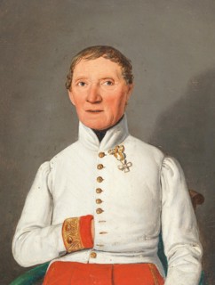 Portrait of Friedrich Hoffmann von Donnersberg (1769-1848)  , 1842. Private Collection.