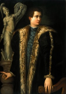 Portrait of Bernardetto de' Medici, ca 1547. Found in the collection of Staatliche Museen, Berlin.