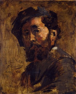 Portrait of Antoine Vollon (1833-1900), 1873. The sitter was a friend of the artist.
