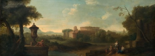 Rome from the Aventine Hill, 1710.