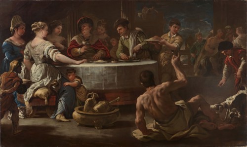 Dives and Lazarus, 1680.