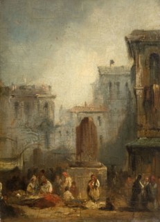 An Italian Town, 1822-28.