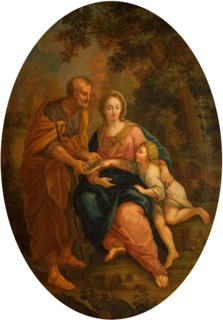 The Holy Family, 1720.