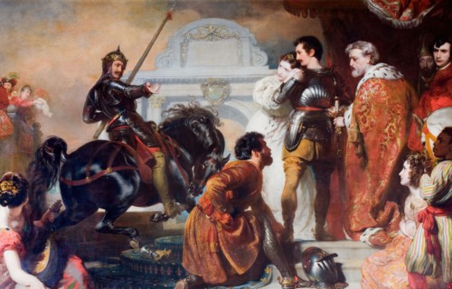 The Challenge Of Rodomont To Rogero, 1827.