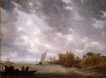 A River Scene, 1642.