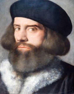 Head Of A Bearded Man, 1537.