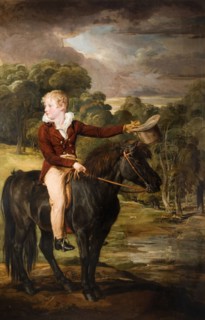 Portrait Of Lord Stanhope (1805-66) Riding A Pony, 1815.