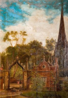 Tudor Gateway, Aston Hall, 1895. Aston Hall, Birmingham.