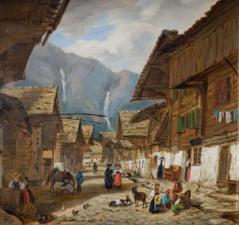 Andermatt, Switzerland, 1880.