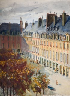 La Place Des Vosges, 1928.