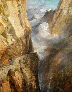 The Pass of Saint Gotthard, Switzerland, 1803-04.