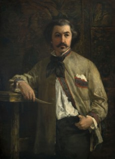 Portrait of Antoine Etex (1808-88), 1855.
