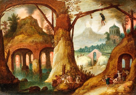 Orpheus Returning from the Underworld, 1630. Previously attributed to follower of Hieronymus Bosch.