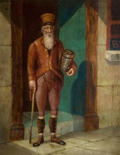 Portrait of James Guidney, known as, Jimmy the Rockman, (1782-1866), [undated, early 19th Century]. AKA Jemmy the Rock Man.