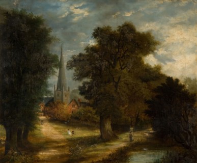 Aston Church and Village, [undated] Now Aston, Birmingham.