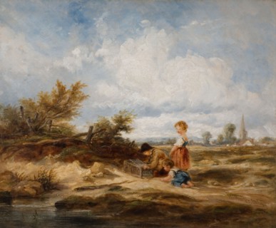 Hampstead Heath - The Bird Trap, 1845.