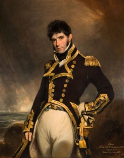 Portrait of Captain Gilbert Heathcote RN, 1779-1831.