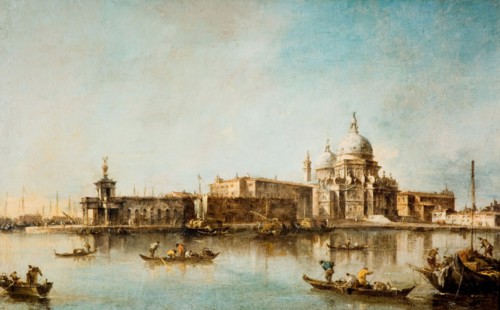 Santa Maria della Salute and the Dogana, Venice, 1760-1790.