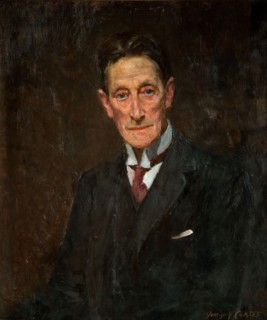 Portrait of Sir Johnston Forbes-Robertson, 1900-1925. Sir Johnston Forbes-Robertson was an actor and theatre manager.