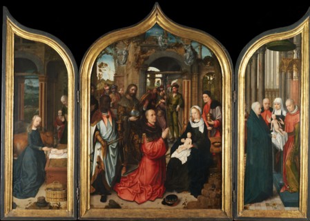 The Nativity, The Adoration of the Magi, The Presentation in the Temple, 1510-12.