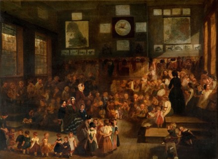 Ann Street School, Birmingham, 1855.  Creator: Alfred H. Green.