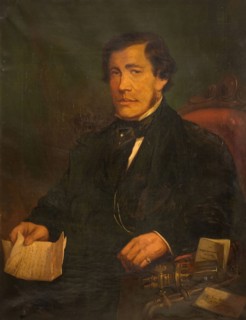Portrait of James Fern Webster, 1862. James Fern Webster was an engineer and prolific inventor who lived and worked in Solihull Lodge (West Midlands) in 1870-80. He developed a process for making the ...