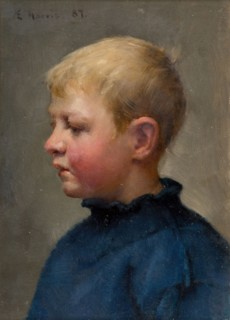 Head Of A Fisher Boy, 1887.