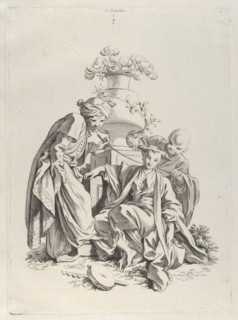 Touch, from The Five Senses, 1720-70.