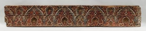 Panel with Cusped Arches, Morocco, 14th century.