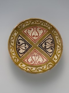 Bowl Decorated in the 'Beveled Style', present-day Uzbekistan, 10th century.