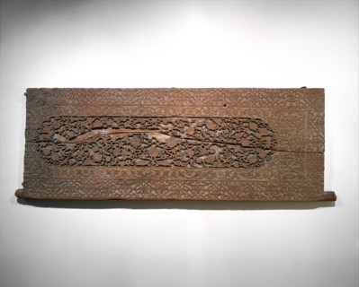 Carved Door Panel, present-day Uzbekistan, late 15th century.