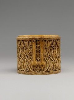 Cylindrical Box (Pyxis), Spain, 10th century.