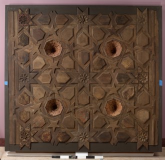 Panel from a Ceiling, Spain, 14th-15th century.