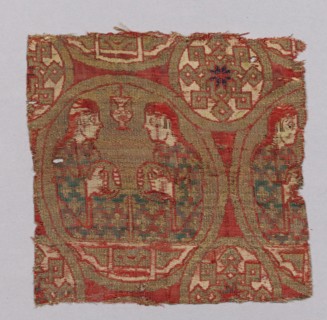 Textile with Musicians, Spain, 13th century.